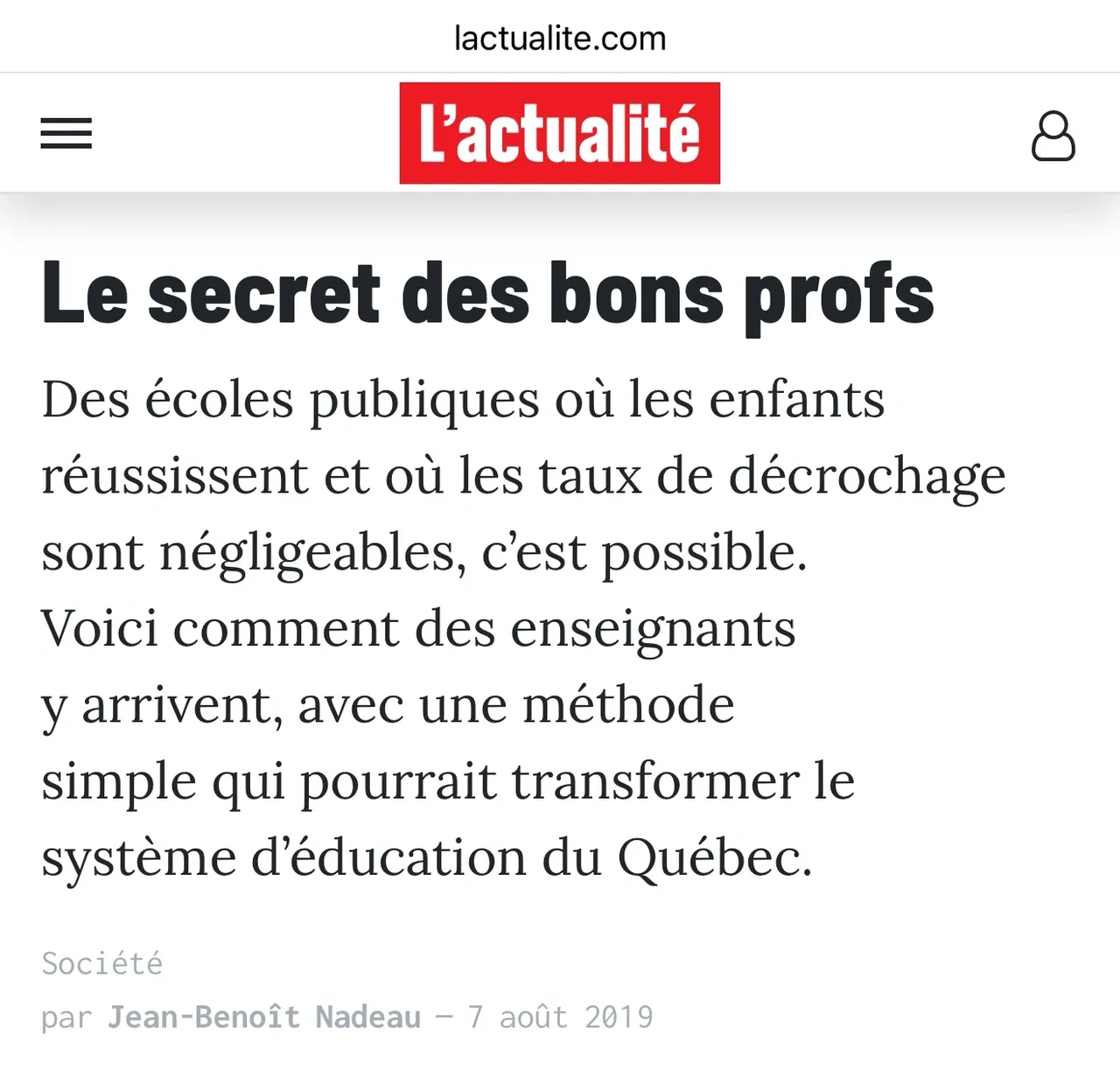 Leadership et enseignement