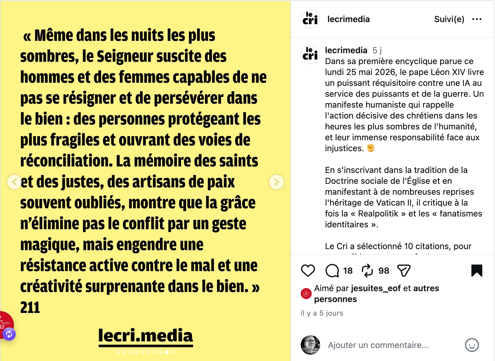 Le pouvoir illimité de l’Antéchrist