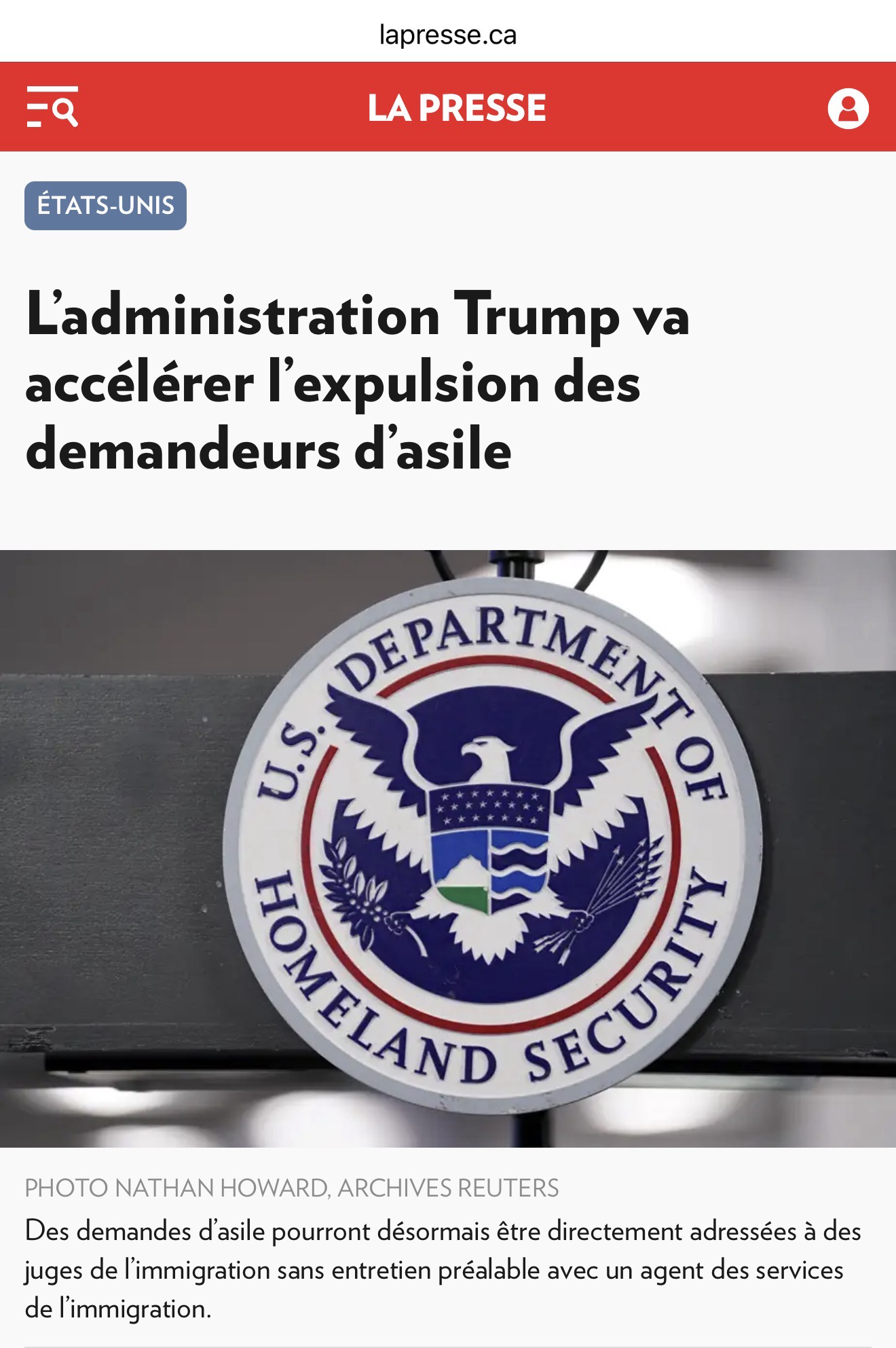Les Américains volent nos jobs!